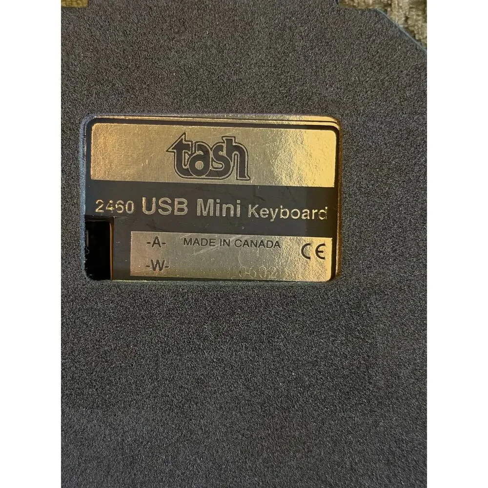 TASH 2450 USB Mini Keyboard Adaptive Assistive Technology Tested Working Canada